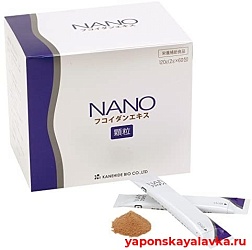 KANEHIDE Bio NANO FUCOIDAN фукоидан в гранулах, 60 стиков