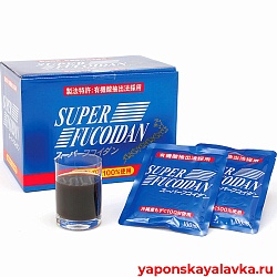 KANEHIDE SUPER FUCOIDAN концентрированный питьевой фукоидан+экстракт рейши, 30 саше
